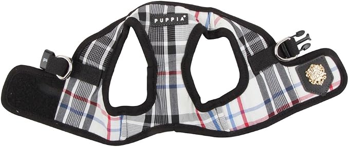 Puppia Authentic Junior Harness B, X-Small, Black