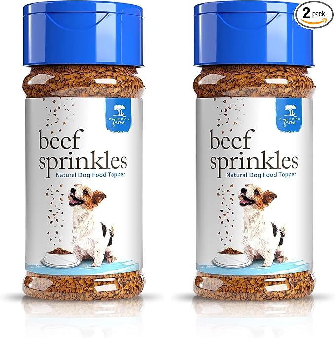 Caledon Farms Beef Sprinkles Dog Food Topper - 120g,(Pack of 2)