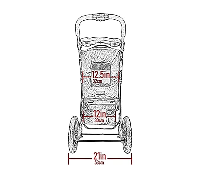 Pet Gear No-Zip Jogger Pet Stroller - Green Clover