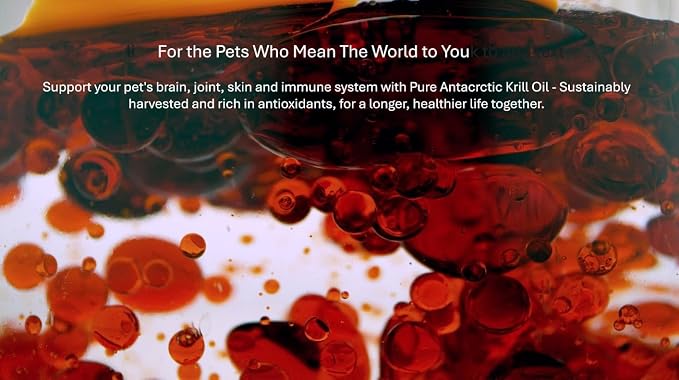 kril™ Antarctic Krill Oil Liquid Supplement for Dogs & Cats