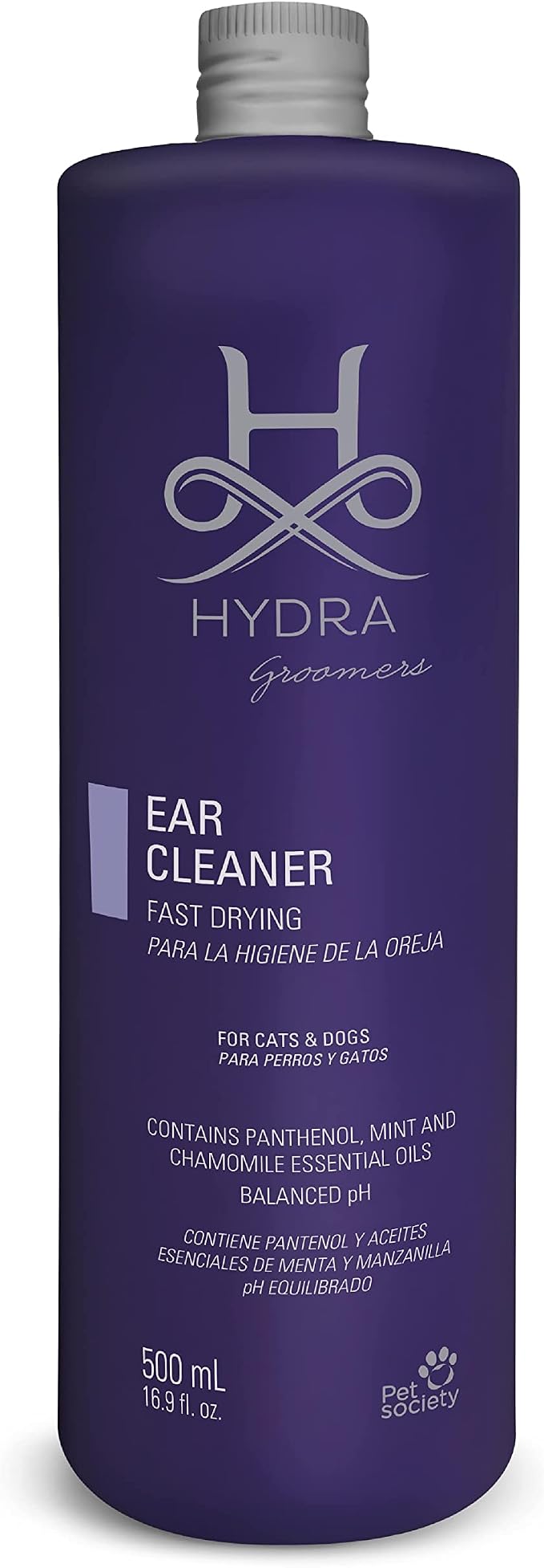 Hydra Professional Ear Cleaner for Cats and Dogs, 16.9 oz