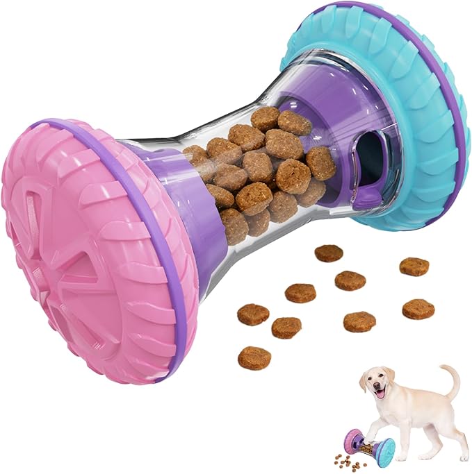 MateeyLife Interactive Dog Puzzle Toys for Small Medium Large Breed - Durable Smart Puppy Enrichment Dogs Toy to Keep Them Busy, Mental Brain Stimulation Treat Dispensing Training & Slow Feeder