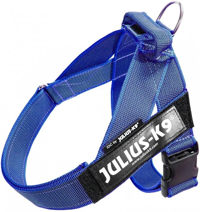 IDC Color & Gray Belt Harness, Size: M/0, Blue-Gray