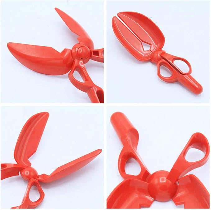 QWEQWE Poop Scooper for Dogs,pet Pooper Scooper Scissors,Picker Poop Collector Tongs Long Handle Dog Clip Toilet cat Stool Clip Shovel cat Toilet Pets for Large Dogs, Small Dogs, Cats and oth.,green