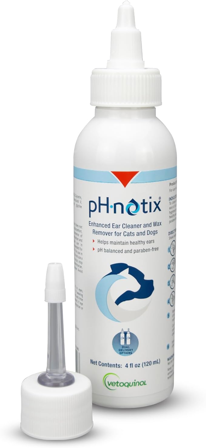 Vetoquinol PH-notix Advanced Ear Cleaner & Wax Remover, 4 fl oz