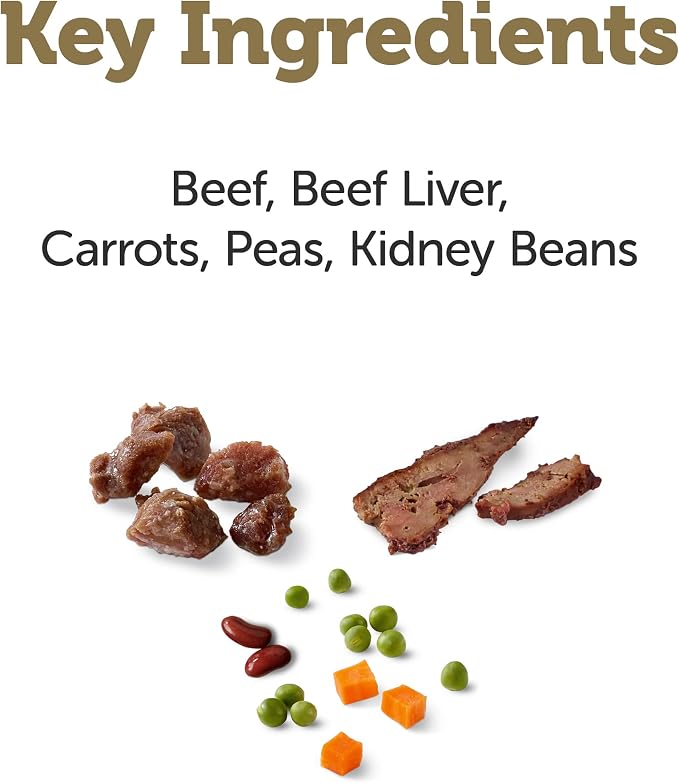 Applaws Taste Toppers, Grain-Free Dog Food Topper, Limited Ingredient, Beef Stew with Carrots, Peas & Kidney Beans (12 x 5.5oz Cans)