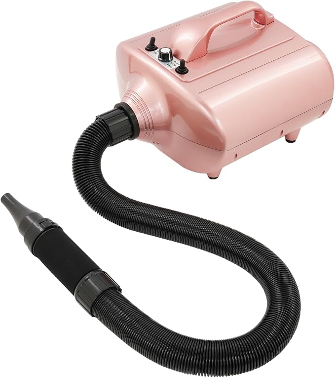 High Power 3600W Dual Motor Dog Pet Grooming Dryer, High Velocity Pet Dryer Blower with Adjustable Airspeed & Temperature, Low Noise Professional Dog Hair Dryer for Cats Dogs