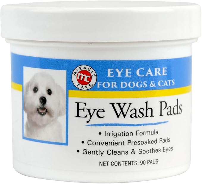 Miracle Care Eye Wash Pads, 90 Single Use