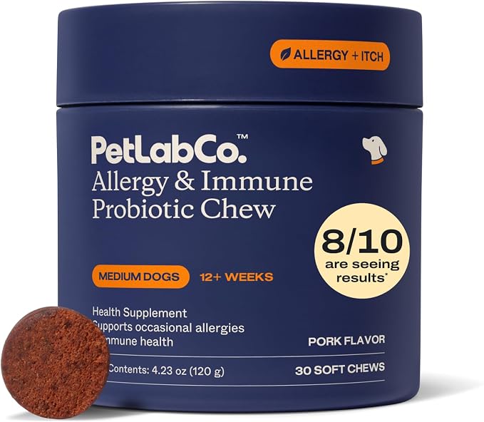 PetLab Co. Allergy & Immune Chews - Medium Dogs, 30ct