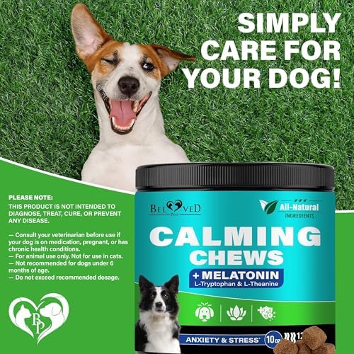 Beloved Pets Calming Chews for Dogs & Puppy, Melatonin