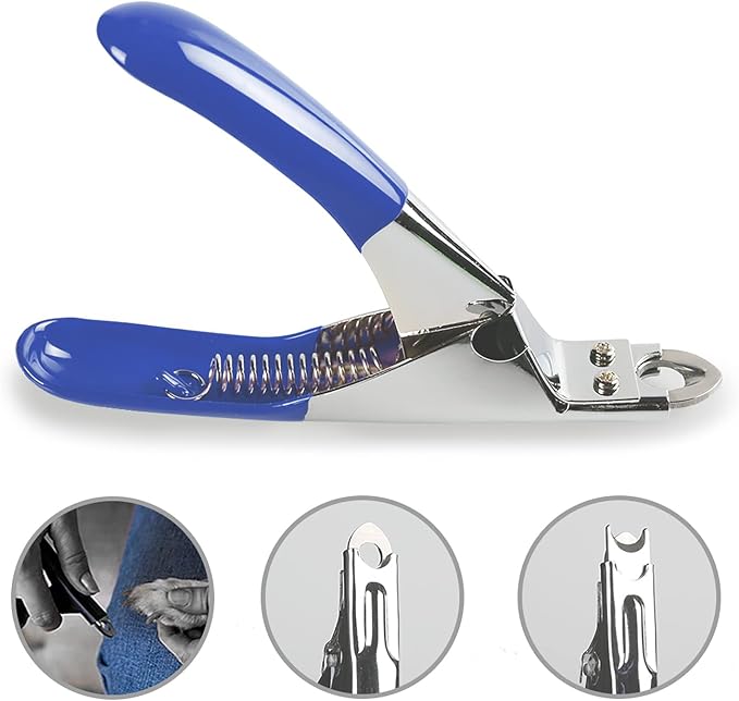 Dog & Cat Nail Clippers, Professional Claw Trimmer with Nail File