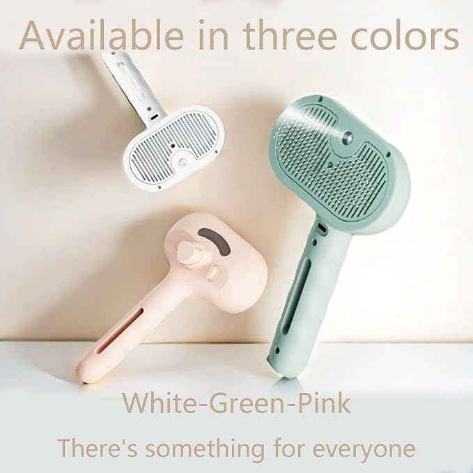 Dog Brush for Shedding，2025 New Model 3-in-1 Pet Hair Removal Comb, Green