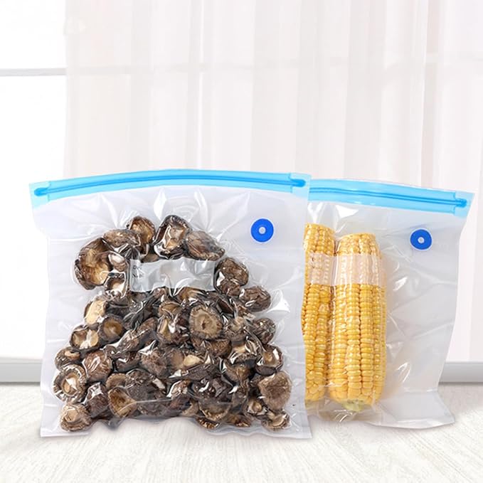 1set Vacuum Food Preservation Bags for Pet Food Household Items Multi-functional Storage for Meat Dried Fruit and More Air-tight Seal for Freshness