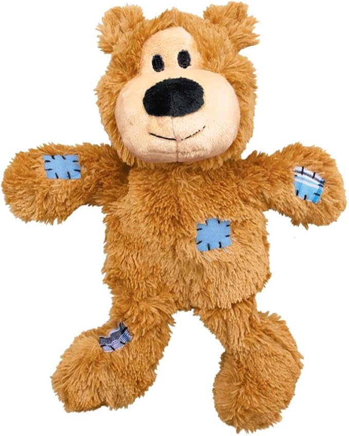 KONG Wild Knots Bear Dog Toy - Small/Medium - Assorted Colors