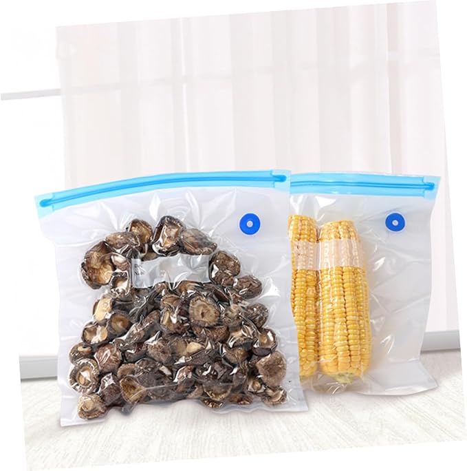 SOLUSTRE 1Set Multifunction Vacuum Compression Bag for Pet Food Preservation Non Filter Pump Food Storage Airtight Seal for Freshness for Meat Dried Fruits and More