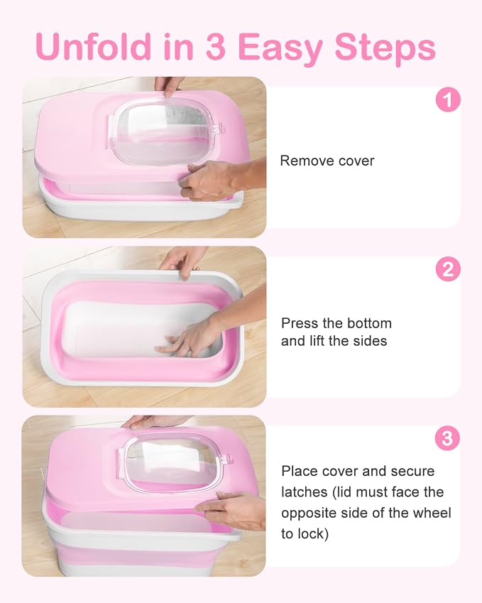 10-13 Lbs Airtight Dog Food Storage Container, 13 Lbs, Pink