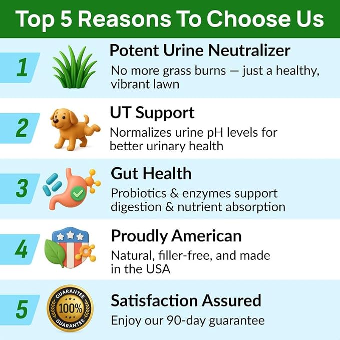 PAWFECTCHEW Dog Pee Grass Chews - Grass Treatment for Pet Urine