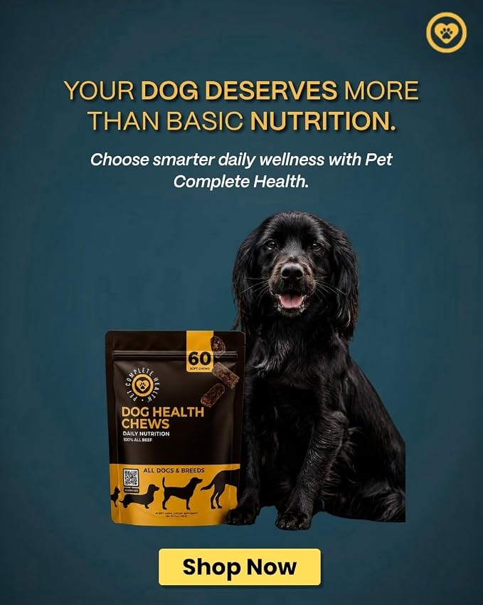 HEALTH |12-in-1 Multi-Nutrient Chews | Daily Nutrition | Pet Treat | Multivitamin for all dogs | Digestive Health supplement | Vital Growth | Hip Joint Care | Glucosamine | Immune Support