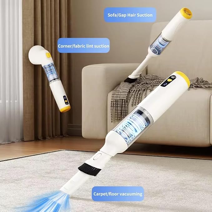 3-in-1 Pet Grooming Dryer Brush – Low Noise Dog & Cat Hair Dryer, Blower, Deshedding Comb & Vacuum Cleaner for Fast Drying and Hair Removal