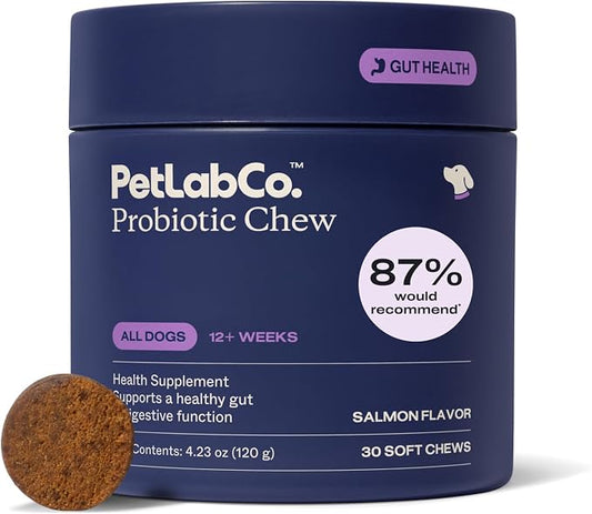 PetLab Co. Probiotic Chews for Dogs - Salmon, 30ct