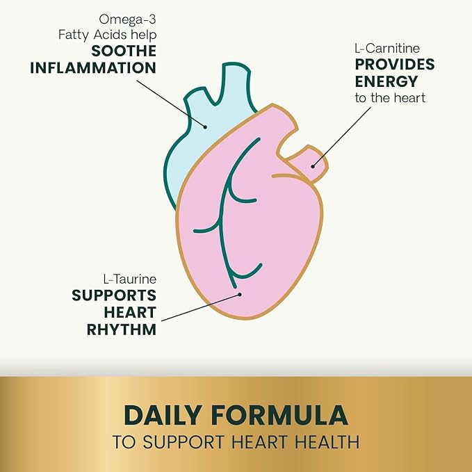 VetriScience Omega Healthy Heart for Dogs and Cats, 90 Count