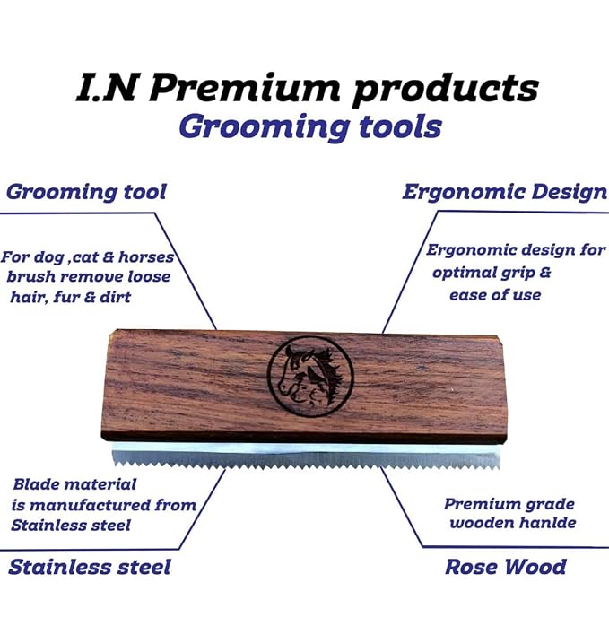 Original Deshedding Grooming Tools for Dogs, 5 inch