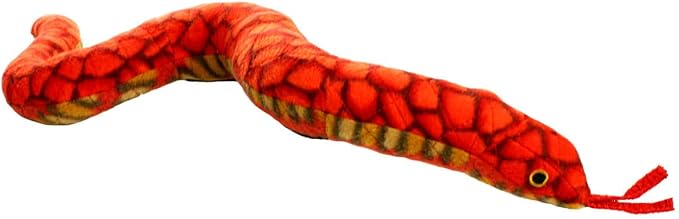 TUFFY® : 2 Pack Snake Dog Toy: Ultra Durable Plush Toy with Multiple Layers & Reinforced Seams, Washable and Floats, Original Construction