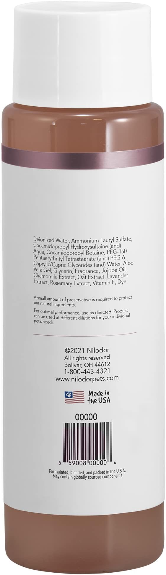 Bobbi Panter Whitening Dog Shampoo Aloe Vera, Chamomile, Jojoba & Lavender – Brightening Natural Formula for All Coats, Enhances Shine & Softness, Tear-Free, 20:1 Concentrate, 13 oz (Case of 12)