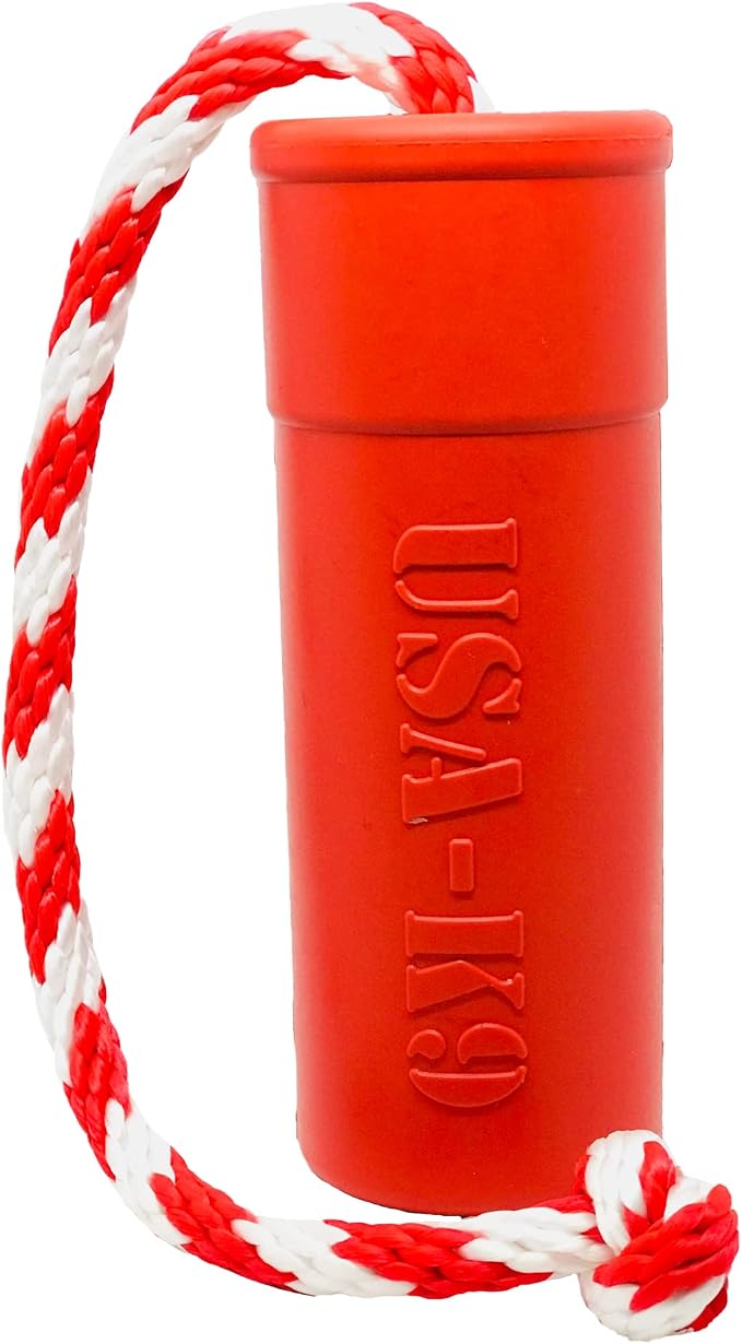 SodaPup USA-K9 Firecracker Dog Tug Toy & Floating Training Dummy