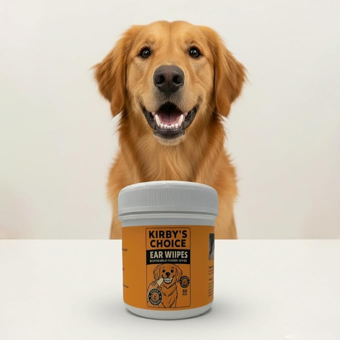 Kirby's Choice Pet Ear Wipes, 50 Count