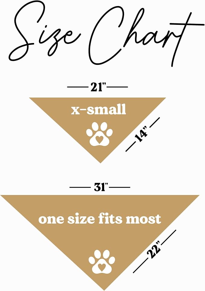Peanut Butter Dog Bandana, One Size, Tan