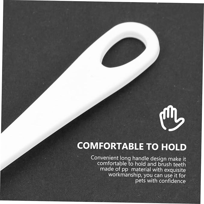 GANAZONO 2pcs Home Pet Toothbrushes Cat Dog Soft Bristle Toothbrush Fine Workmanship