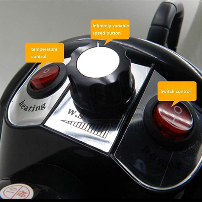 2200W Pet Hair Dryer, A Powerful But Quiet Dog Dryer with Variable Speed Adjustable Wind Speed Temperature Low Noise Pet Supplies