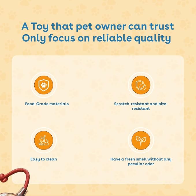 Interactive Cat Toy Ball, Automatic Intercative Cat Toys for Indoor Cats, The 3rd Generation Agile Moving Cat Ball with Elastic Mesh Tail, Toys for Indoor Adult Cats, Motion Activated (Blue)