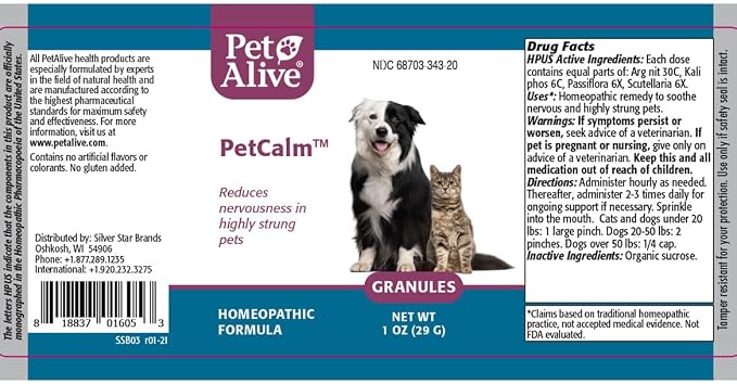 PetAlive PetCalm Granules 2 Pack