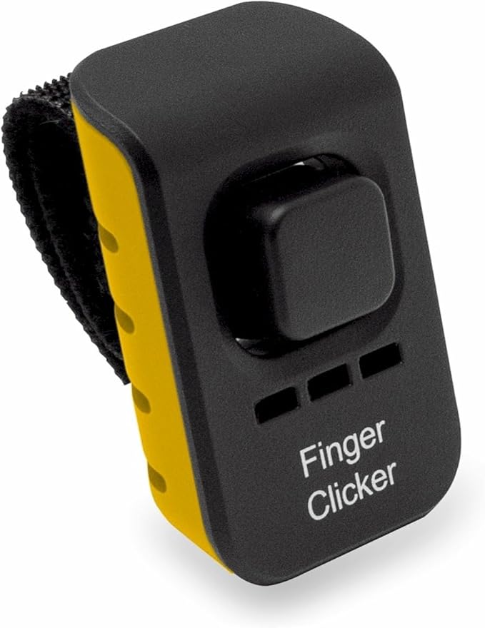 E-Collar Educator FT-330 Finger Clicker, Yellow