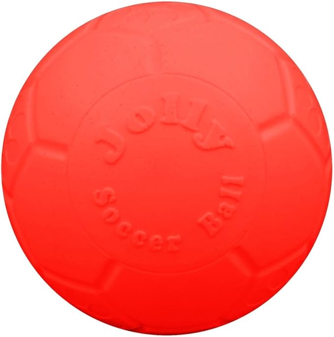 Jolly Pets Medium Jolly Soccer Ball, Floating-Bouncing, 6in, Ocean Blue