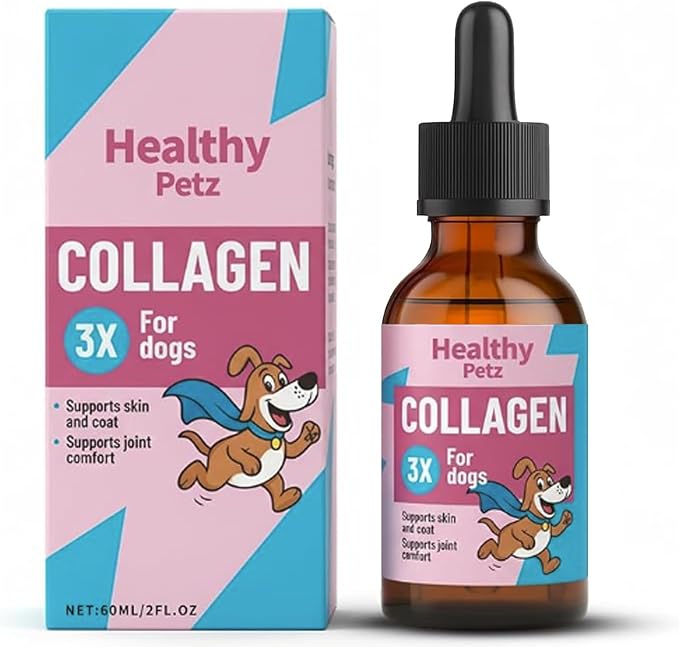 Healthy Petz Premium Liquid Collagen Drops for Dogs