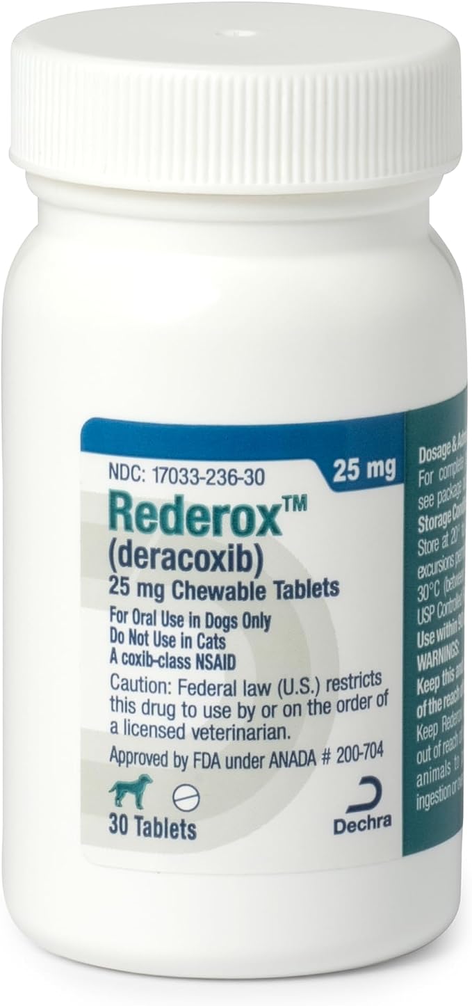 Rederox® Chewable Tablets for Dogs, 25mg, 30 Tablets