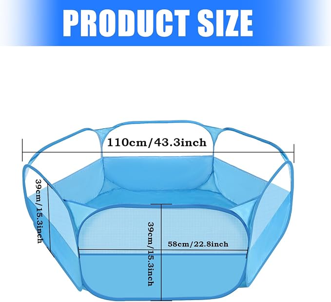 Quick Setup Small Pet Tent with Strong Cloth and Visible Net Suitable for Kittens Puppies and Ferrets Indoor Fun Indoor Outdoor Pet Pen
