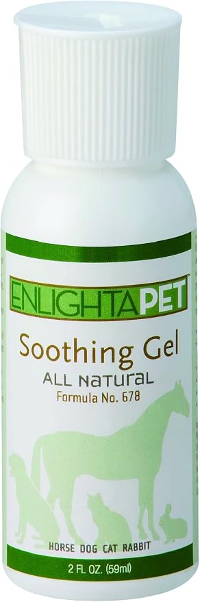 JADIENCE Dog, Horse & Cat Skin Soothing Gel: Homeopathic Treatment for Hotspots, Rashes & Sores | All Natural Pet Wound & Lesion Care | Provides Relief for Itching, Discomfort & Pain | EnlightAPet