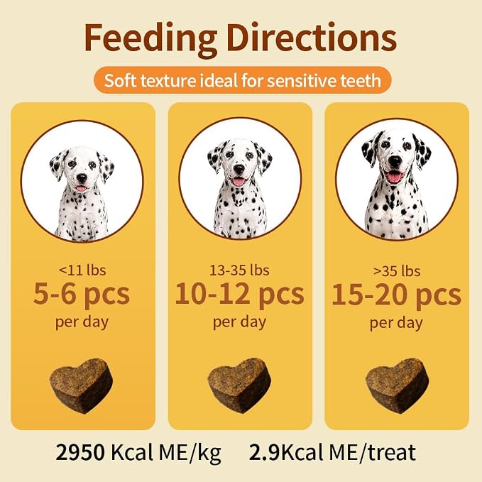Get Naked Biteables Daily Soft Dog Treats for Senior Health, Made with Real Chicken and New Zealand Green-Lipped Mussel, Functional Soft Chews for Senior Dogs, Grain-Free, 6oz