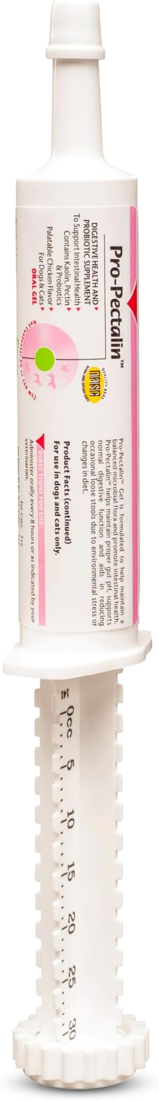 Vetoquinol Pro-Pectalin Oral Paste for Dogs & Cats – Chicken Flavor – Helps Reduce Occasional Loose Stool & Diarrhea, Balance Gut pH, Support Normal Digestion