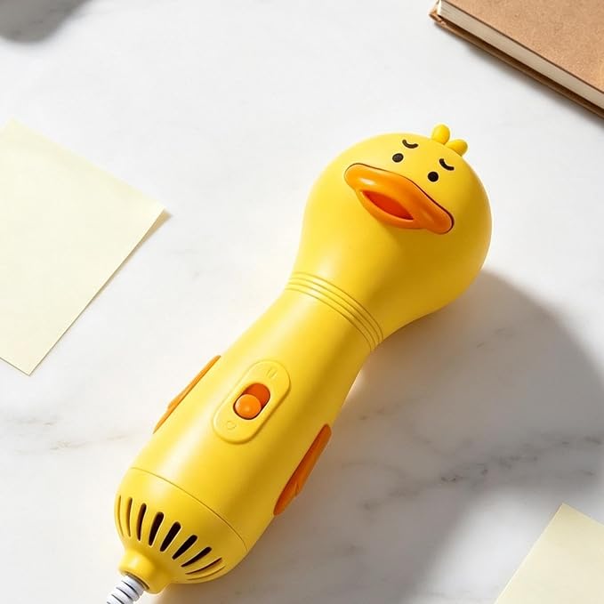 Dog Hair Dryer Brush, Dries Gently with Quiet Overheat Protection Tool | Pet Hair Blow Dryer, Quiet Plug In Design, Helps Dry Comfortably, for Small Breeds Puppy Kitten Bathroom Travel Home