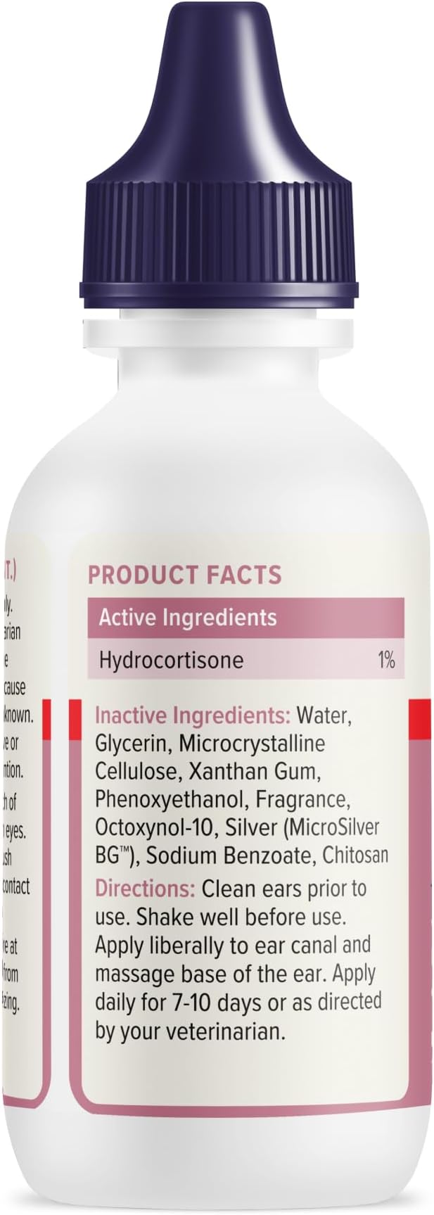 Vetnique Oticbliss Dog Ear Infection Treatment with MicroSilver BG