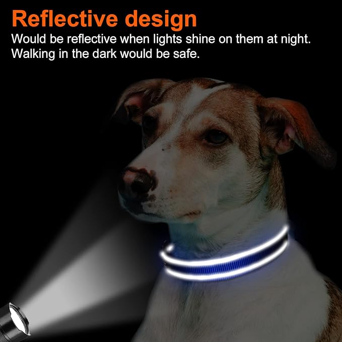 Joytale Dog Harness (Chest: 17-34"), Dog Collar and 6FT x 1" Wide Dog Leash Set, Reflective Padded Nylon Collar and Leash, Adjustable Soft Harness with Handle for Dogs