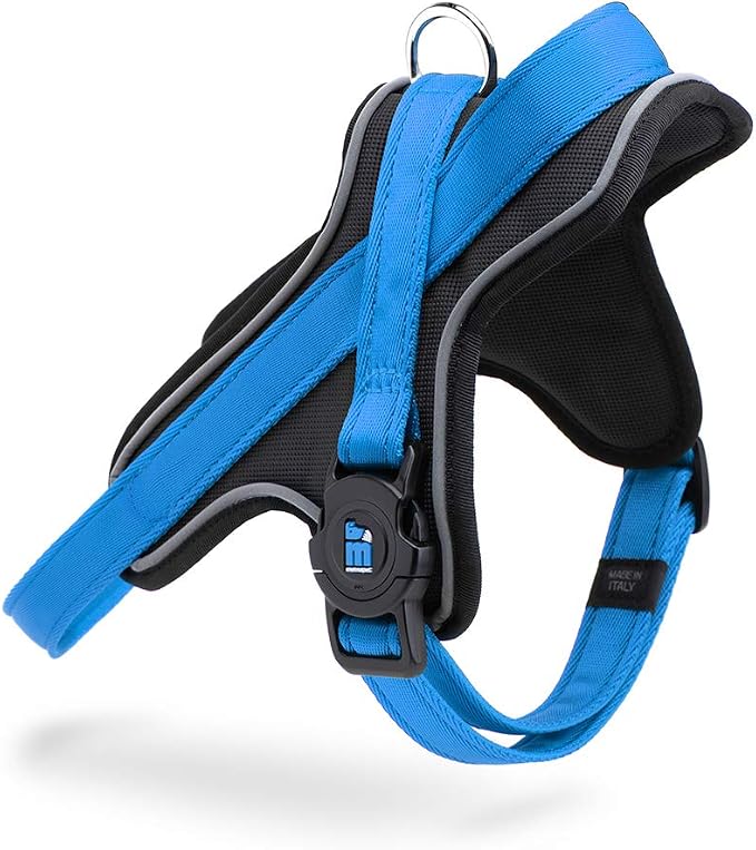 MyFamily Made in Italy Polyester Dog Bib, Your Dog's Master Data Always with You, Smartphone Connection with NFC Technology, Model K, memopet Collection