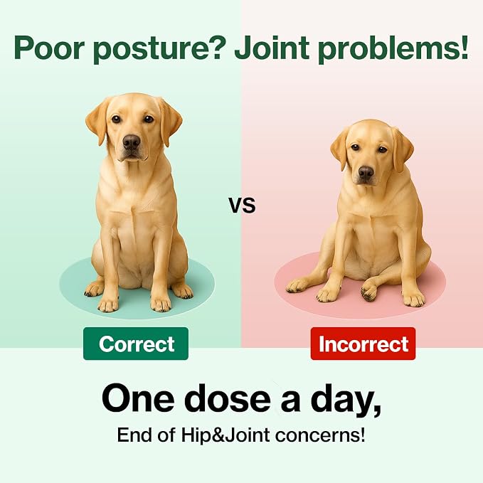 Doctor.By Hip&Joint Swift for Dogs - Advanced Joint & Cartilage Support Supplement with Green-Lipped Mussel Oil, Eggshell Membrane 120 Soft Gels
