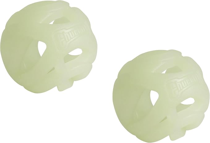 Chuckit! Air Glow Fetch Ball Dog Toy, Medium 2.5in, 2 Pack | Made for Dogs Weighing 0 to 60 Pounds
