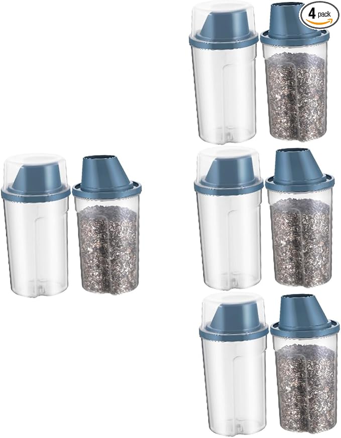 BESPORTBLE 8pcs Airtight Dog Food Storage Container Lids Cat Food Storage Bin Pet Supplies, 8-Pack